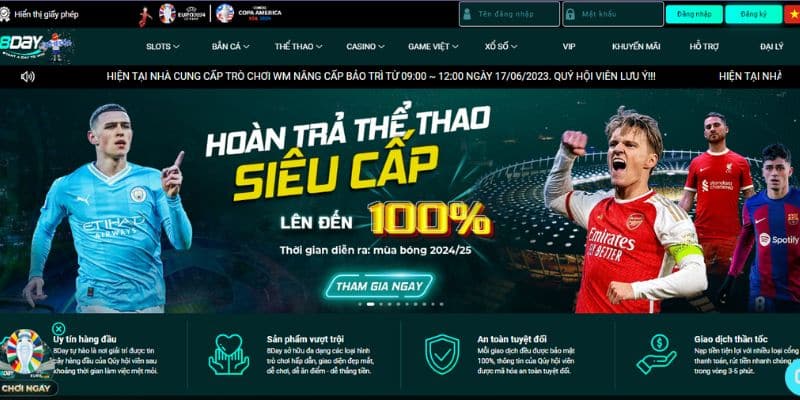 Tổng quan về hoàn trả tại nhà cái 8day